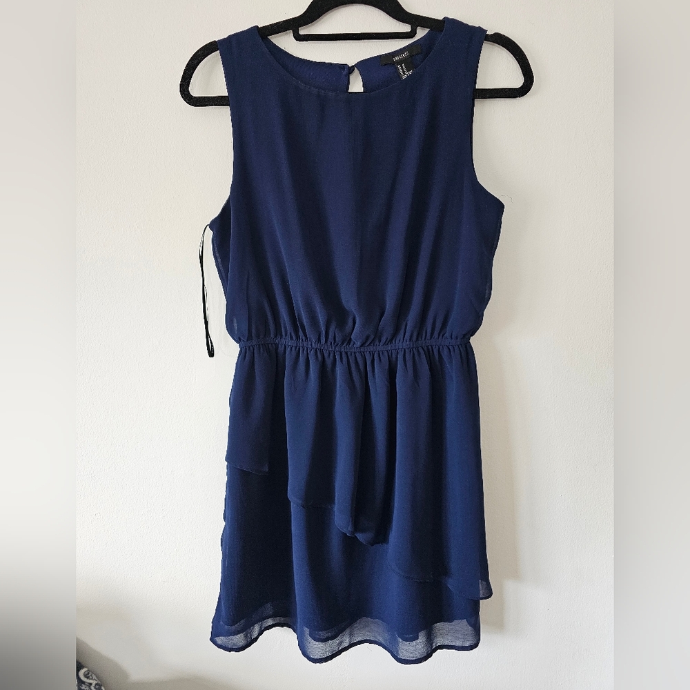 Forever 21 Tiered Cinched Waist Dress